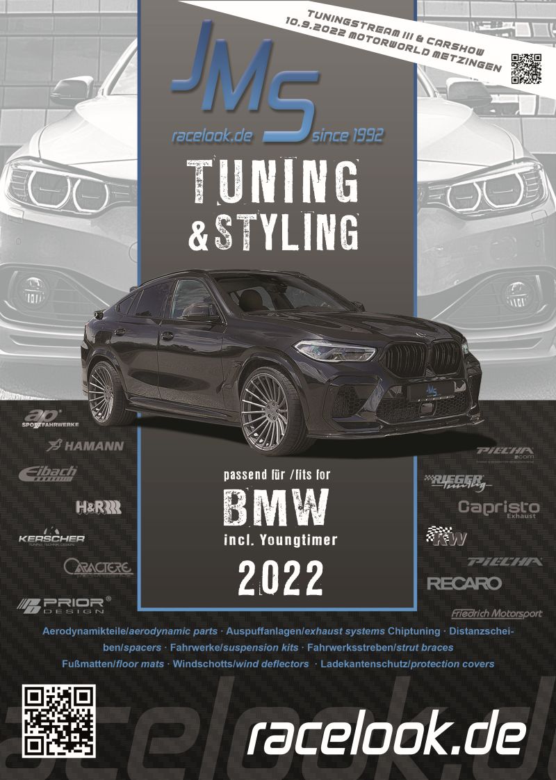 Tuning- and carparts catalog bmw 2022