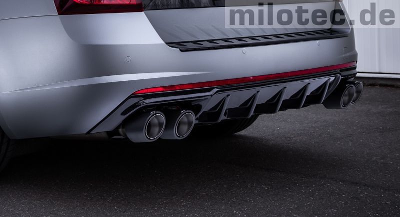 Milotec rear diffuser RS fits for Skoda Kodiaq NS