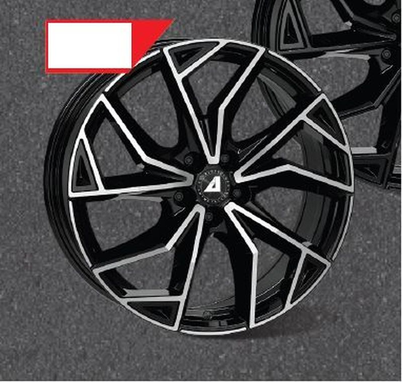 ALUTEC ADX.02 diamond-black Wheel - 7,5x18 - 5x108